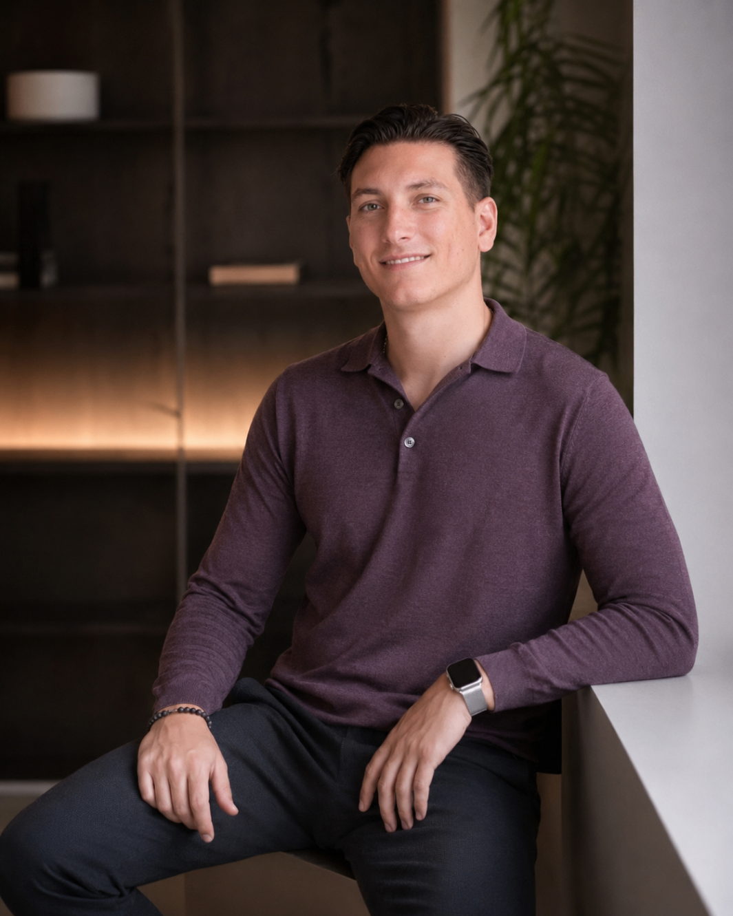 Reuel Lento in conversation with a client's team